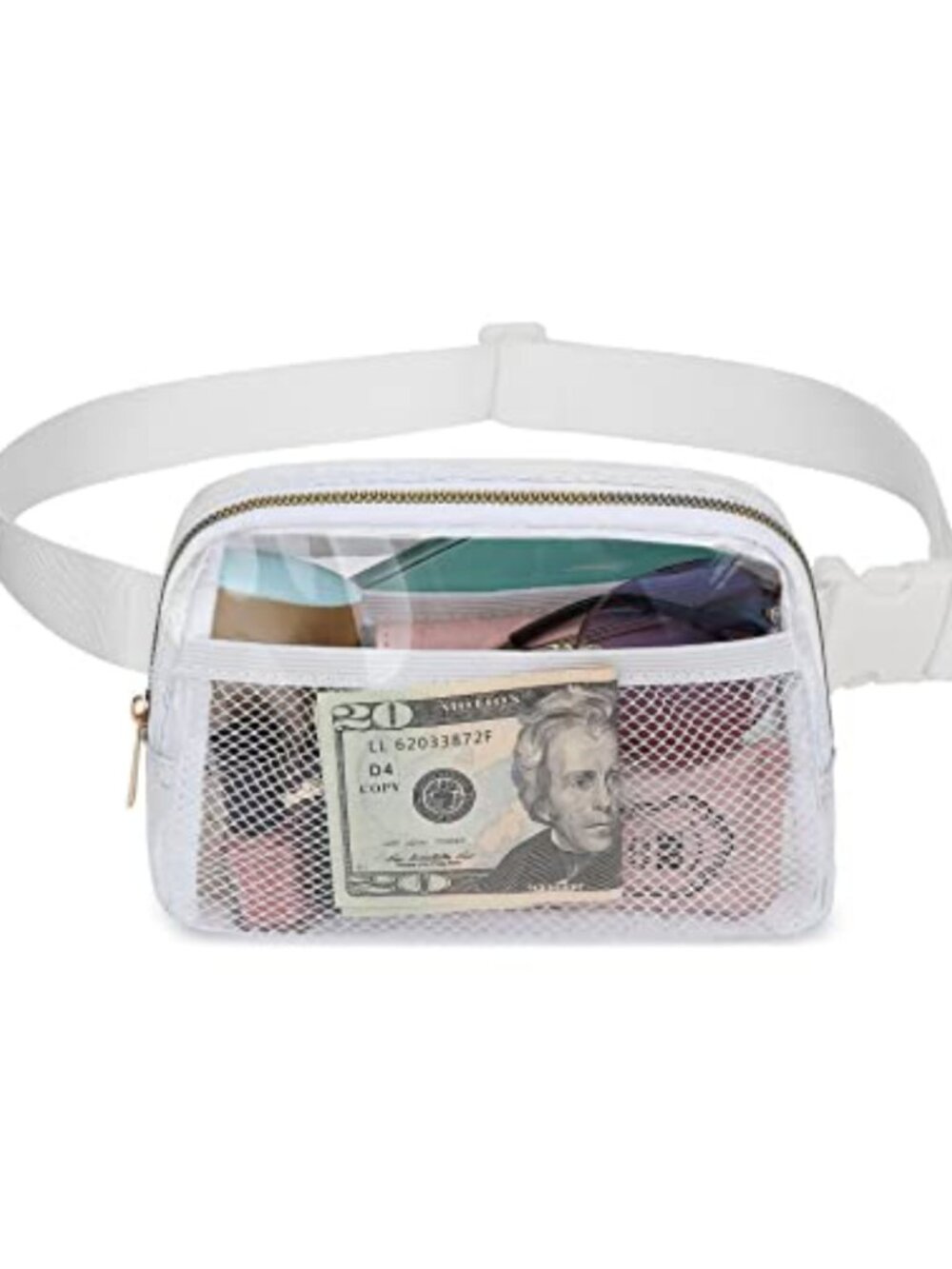 Clear Fanny Pack Stadium Approved TPU Waist Bag